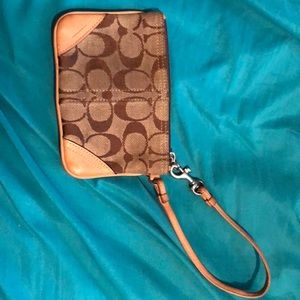 Coach wristlet